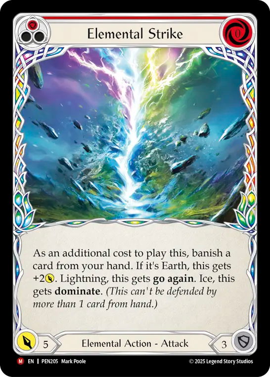 Elemental Strike (Red) - Flesh and Blood TCG - MoxLand