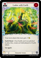 Laden with Earth (Red) - Flesh and Blood TCG - MoxLand