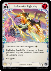 Laden with Lightning (Red) - Flesh and Blood TCG - MoxLand