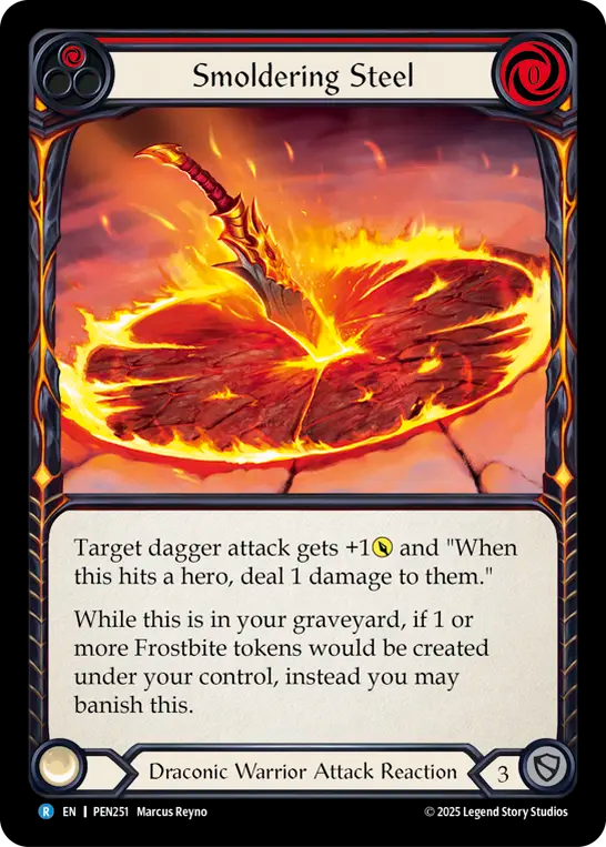 Smoldering Steel (Red) - Flesh and Blood TCG - MoxLand