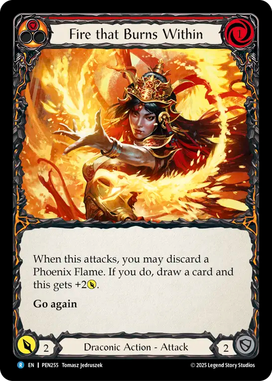 Fire that Burns Within (Red) - Flesh and Blood TCG - MoxLand
