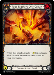 Four Feathers One Crown (Red) - Flesh and Blood TCG - MoxLand