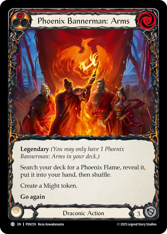 Phoenix Bannerman: Arms (Red) - Flesh and Blood TCG - MoxLand