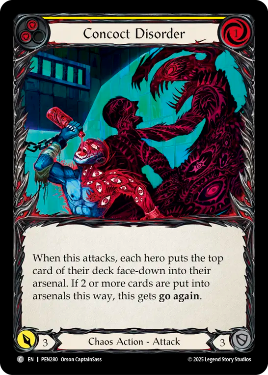 Concoct Disorder (Yellow) - Flesh and Blood TCG - MoxLand