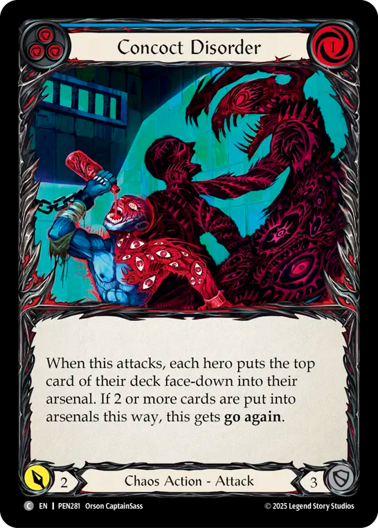 Concoct Disorder (Blue) - Flesh and Blood TCG - MoxLand