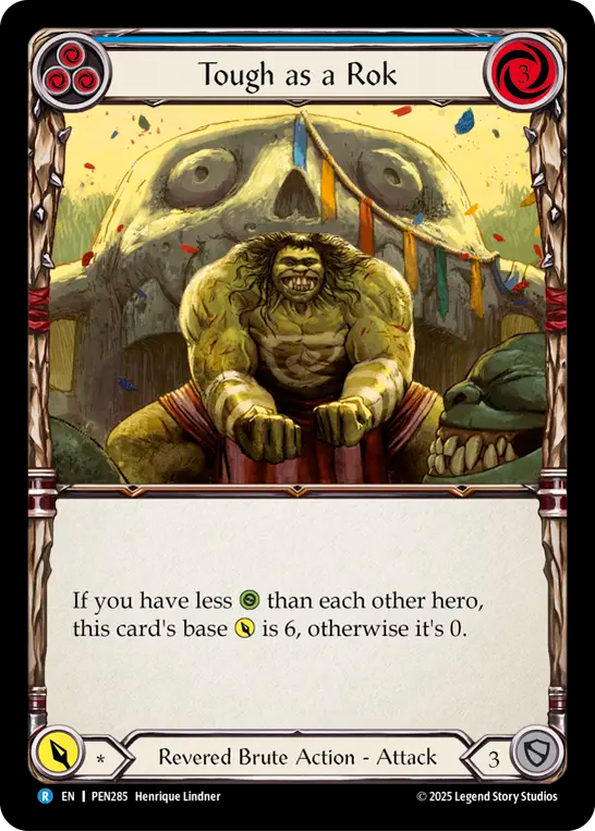 Tough as a Rok (Blue) - Flesh and Blood TCG - MoxLand