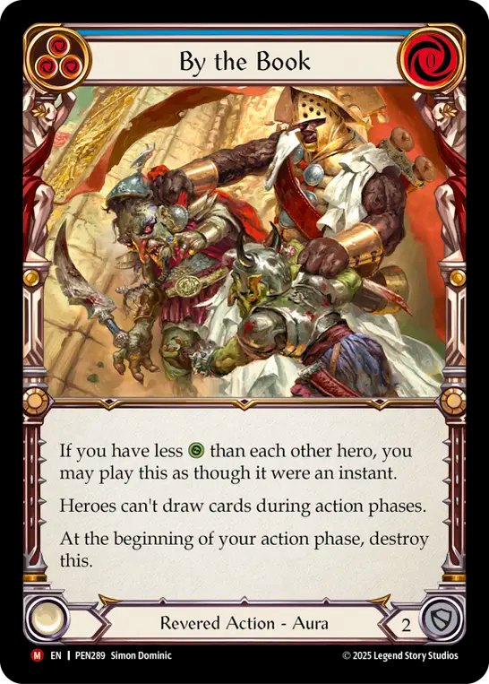 By the Book (Blue) - Flesh and Blood TCG - MoxLand