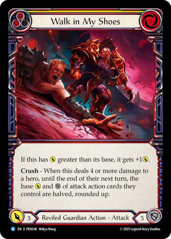 Walk in My Shoes (Yellow) - Flesh and Blood TCG - MoxLand