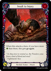 Insult to Injury (Yellow) - Flesh and Blood TCG - MoxLand