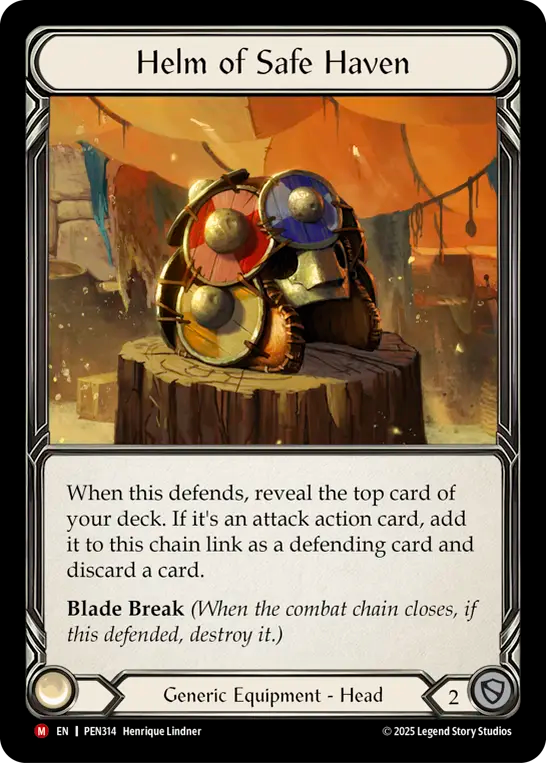 Helm of Safe Haven - Flesh and Blood TCG - MoxLand