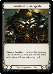 Burnished Bunkerplate - Flesh and Blood TCG - MoxLand