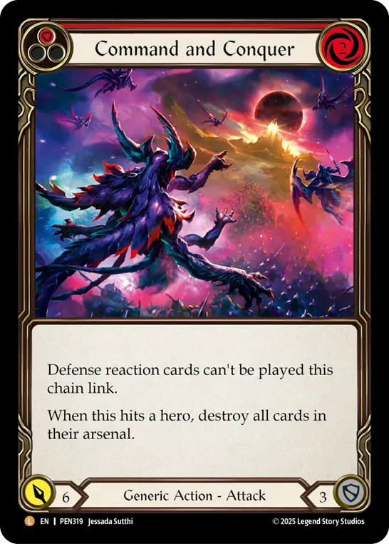 Command and Conquer (Red) - Flesh and Blood TCG - MoxLand