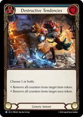 Destructive Tendencies (Blue) - Flesh and Blood TCG - MoxLand