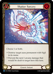 Shatter Sorcery (Blue) - Flesh and Blood TCG - MoxLand