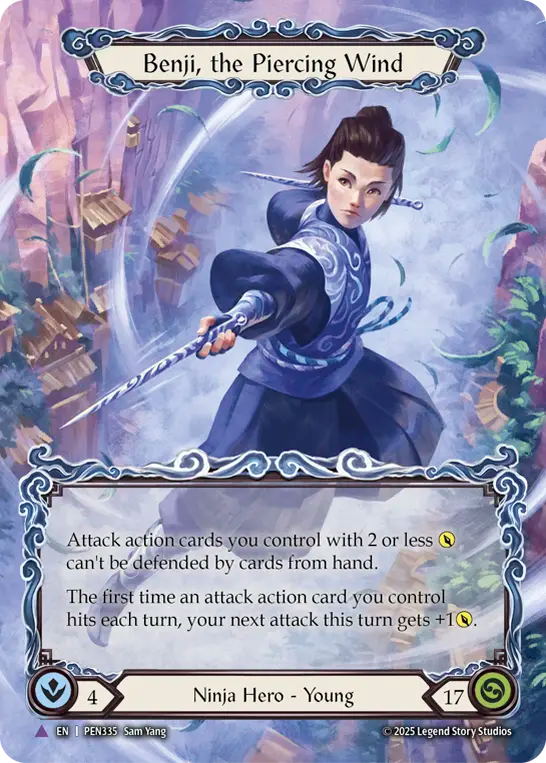 Benji, the Piercing Wind - Flesh and Blood TCG - MoxLand