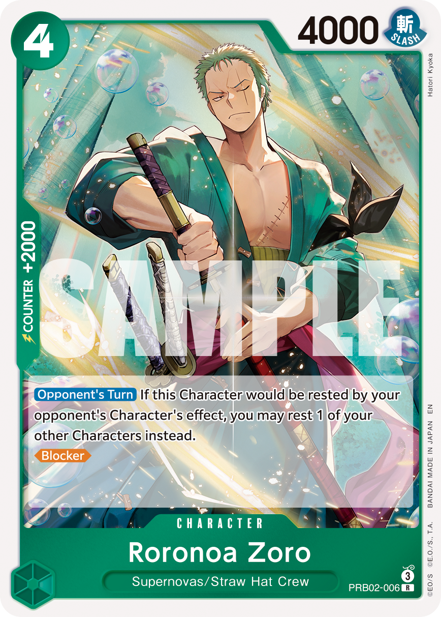 Roronoa Zoro - One Piece Card Game - MoxLand