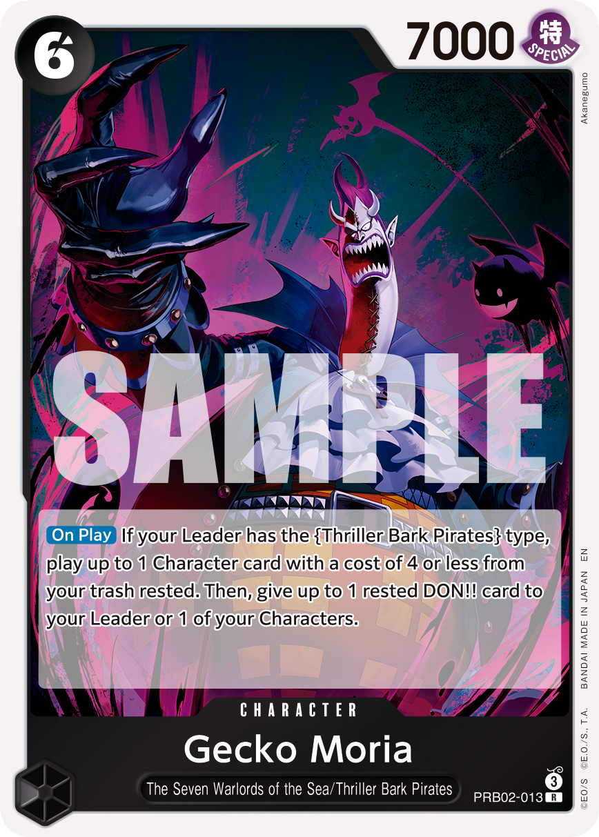 Gecko Moria - One Piece Card Game - MoxLand