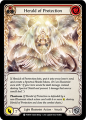 Herald of Protection (Red) - Flesh and Blood TCG - MoxLand