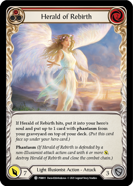 Herald of Rebirth (Red) - Flesh and Blood TCG - MoxLand