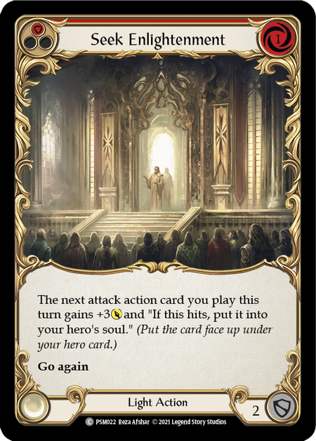 Seek Enlightenment (Red) - Flesh and Blood TCG - MoxLand