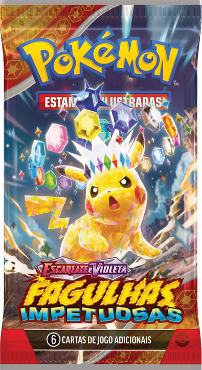 Booster - Escarlate e Violeta - Fagulhas Impetuosas - Pokémon TCG - MoxLand