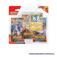 Blister Triplo - Escarlate e Violeta 8 Fagulhas Impetuosas Pachirisu - Pokémon TCG - MoxLand