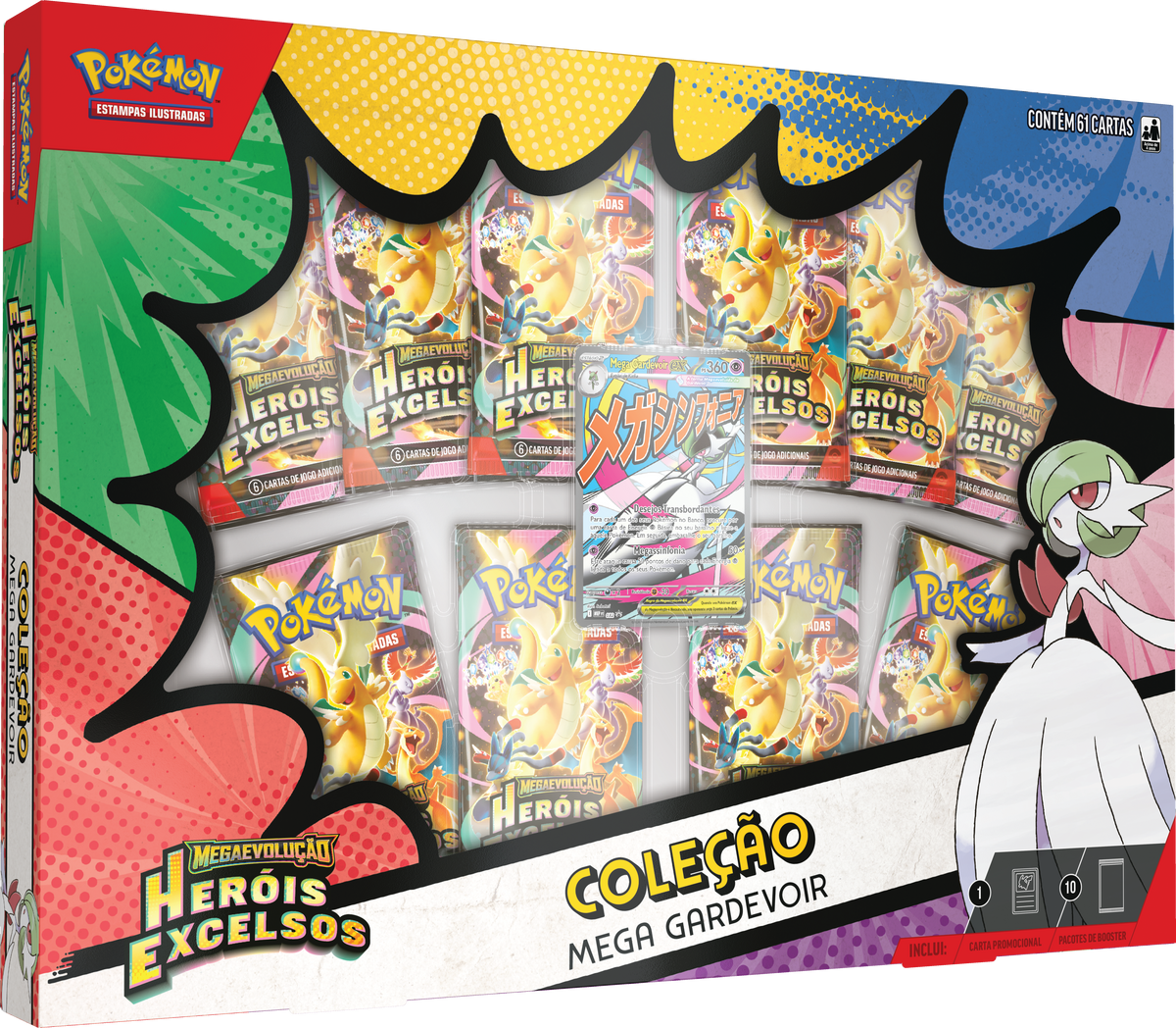 Box - Megaevolução Heróis Excelsos Mega Gardevoir - Pokémon TCG - MoxLand