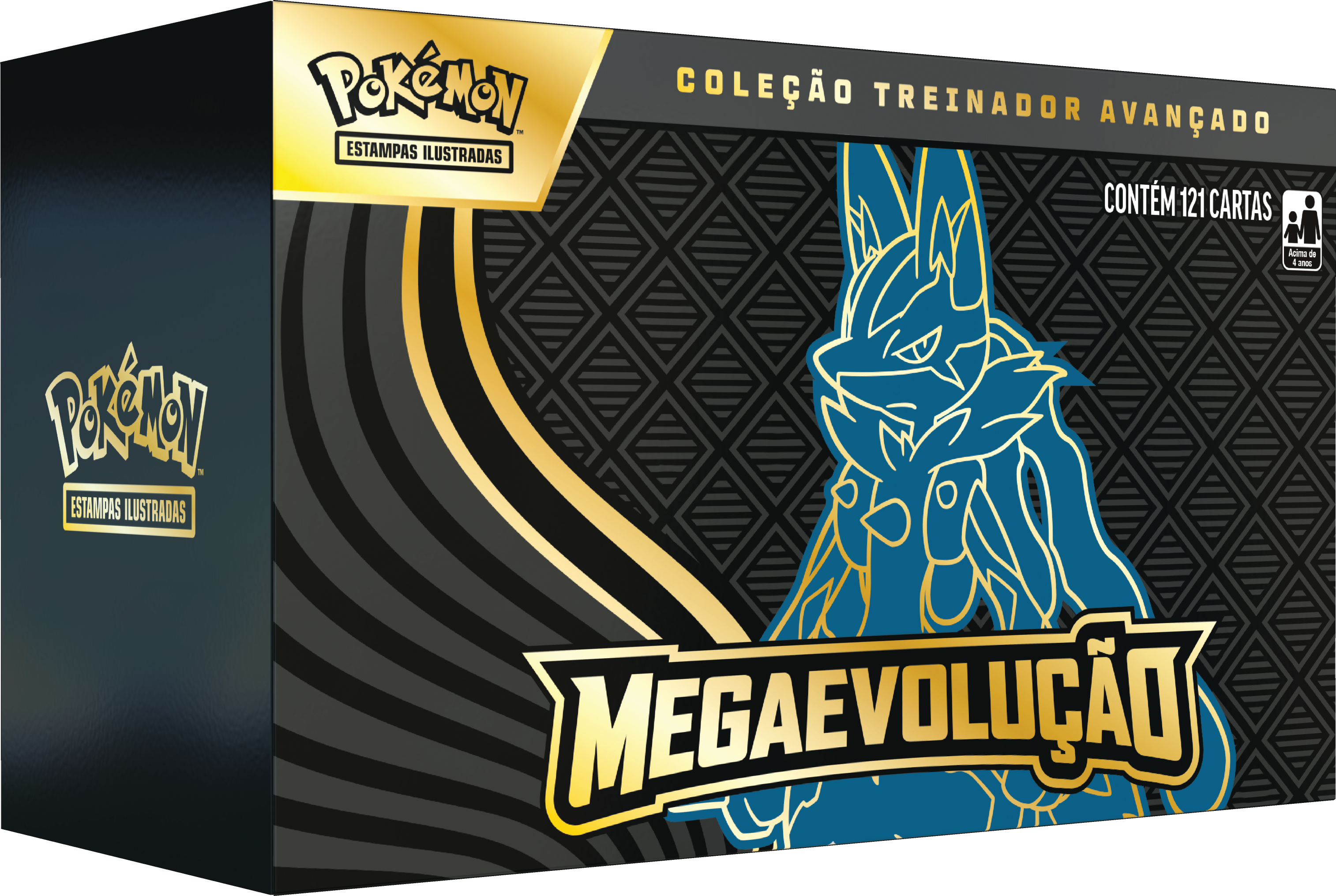 Box - Treinador Avançado Mega Evolução Mega Lucario - Pokémon TCG - MoxLand