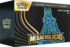 Box - Treinador Avançado Mega Evolução Mega Lucario - Pokémon TCG - MoxLand