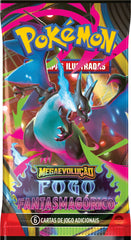 Booster - Mega Evolução 2 Fogo Fantasmagórico - Pokémon TCG - MoxLand