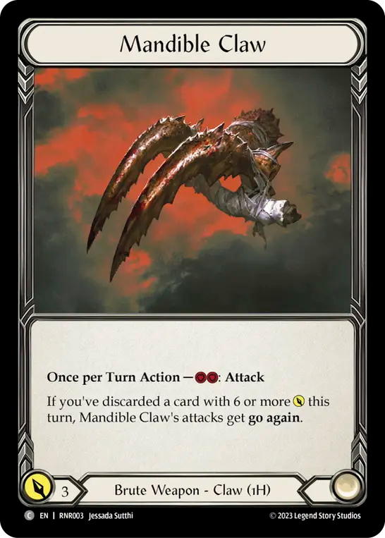 Mandible Claw - Flesh and Blood TCG - MoxLand