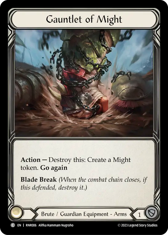 Gauntlet of Might - Flesh and Blood TCG - MoxLand