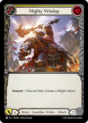 Mighty Windup (Yellow) - Flesh and Blood TCG - MoxLand