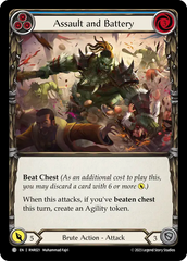 Assault and Battery (Blue) - Flesh and Blood TCG - MoxLand