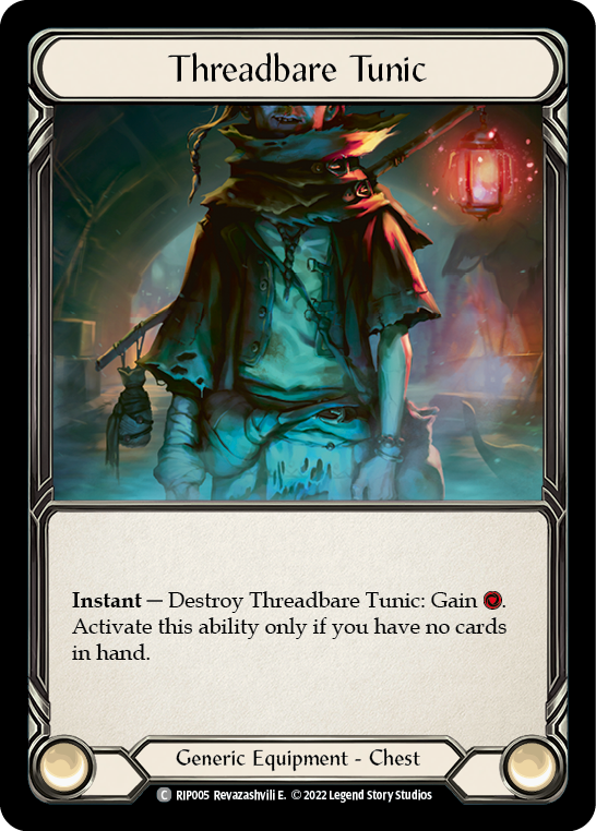 Threadbare Tunic - Flesh and Blood TCG - MoxLand