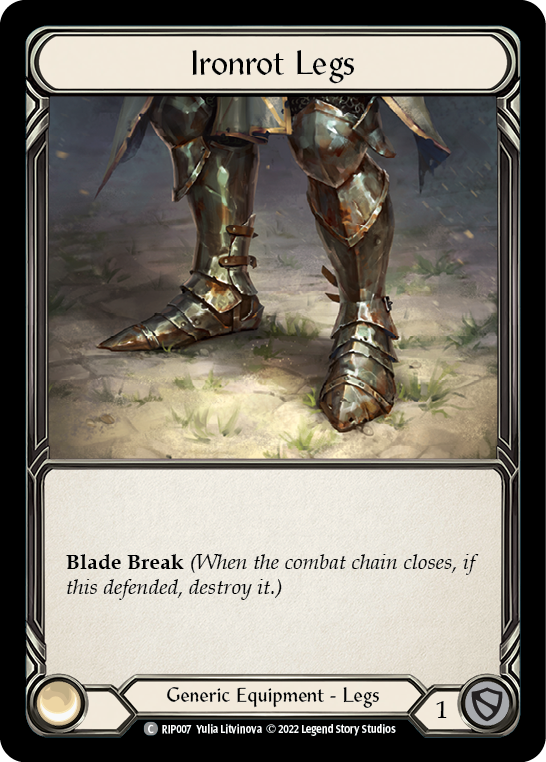 Ironrot Legs - Flesh and Blood TCG - MoxLand