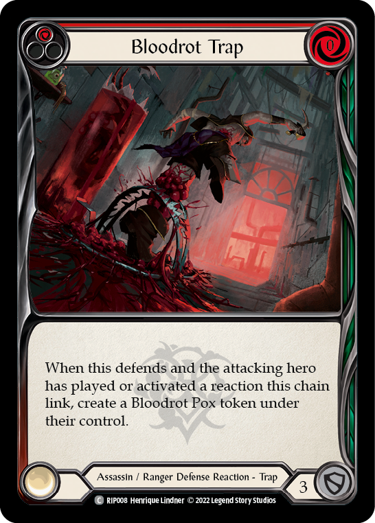 Bloodrot Trap (Red) - Flesh and Blood TCG - MoxLand