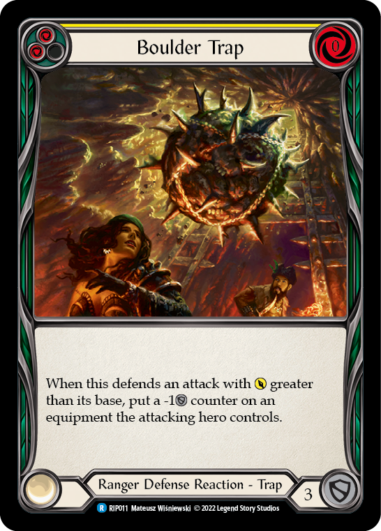 Boulder Trap (Yellow) - Flesh and Blood TCG - MoxLand