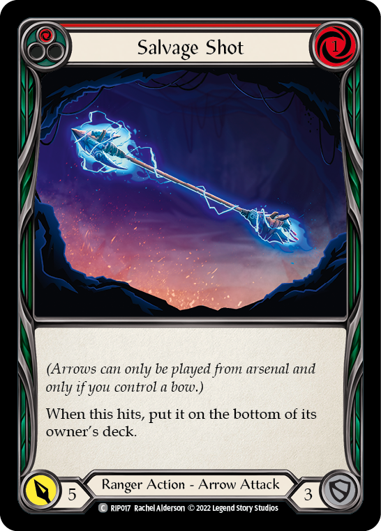 Salvage Shot (Red) - Flesh and Blood TCG - MoxLand