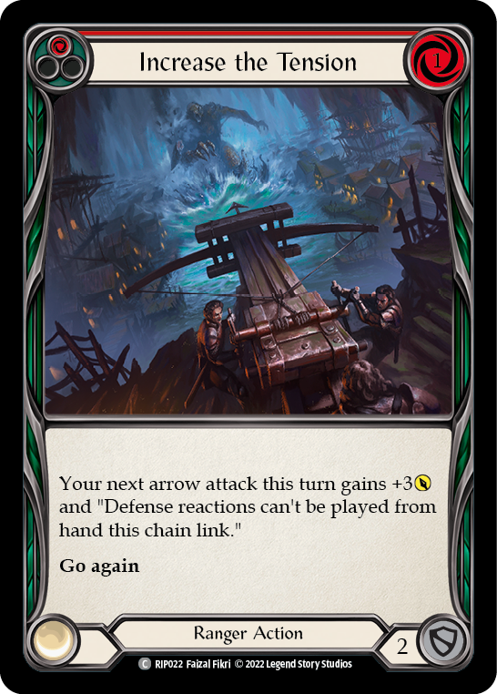Increase the Tension (Red) - Flesh and Blood TCG - MoxLand