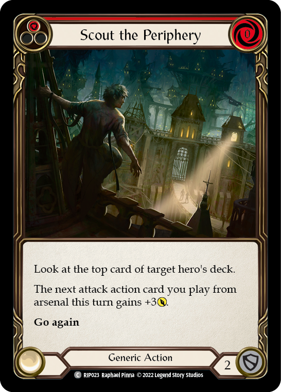 Scout the Periphery (Red) - Flesh and Blood TCG - MoxLand