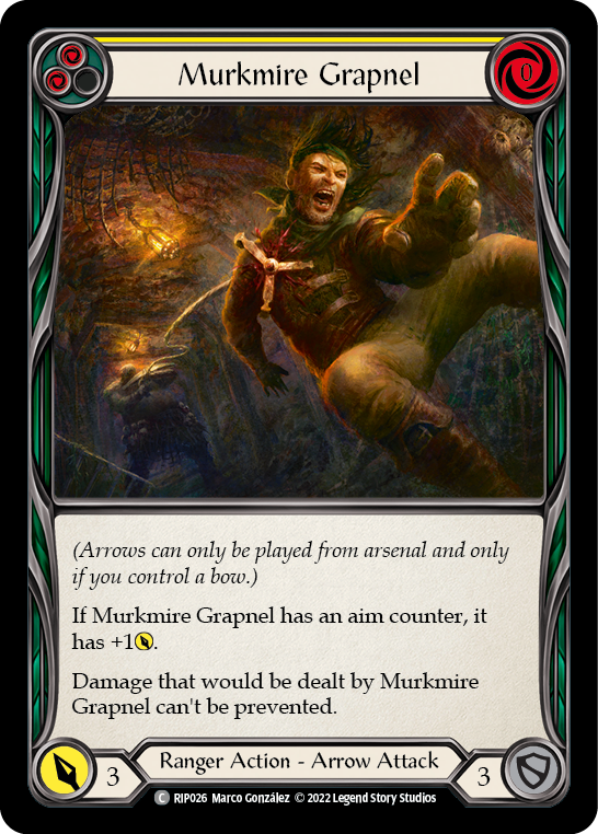 Murkmire Grapnel (Yellow) - Flesh and Blood TCG - MoxLand