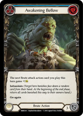 Awakening Bellow (Blue) - Flesh and Blood TCG - MoxLand