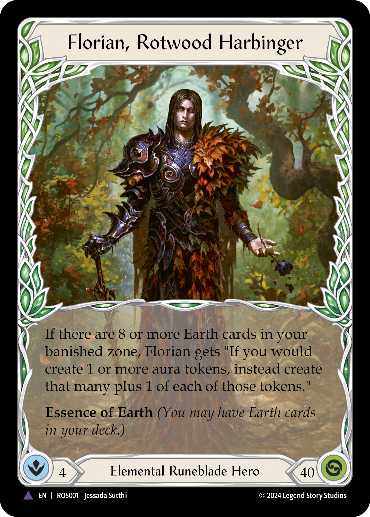 Florian, Rotwood Harbinger - Flesh and Blood TCG - MoxLand
