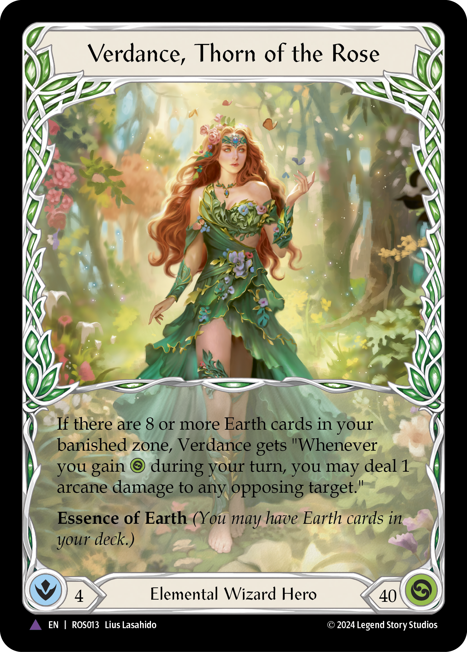 Verdance, Thorn of the Rose - Flesh and Blood TCG - MoxLand