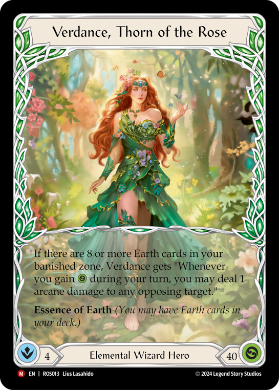 Verdance, Thorn of the Rose - Flesh and Blood TCG - MoxLand