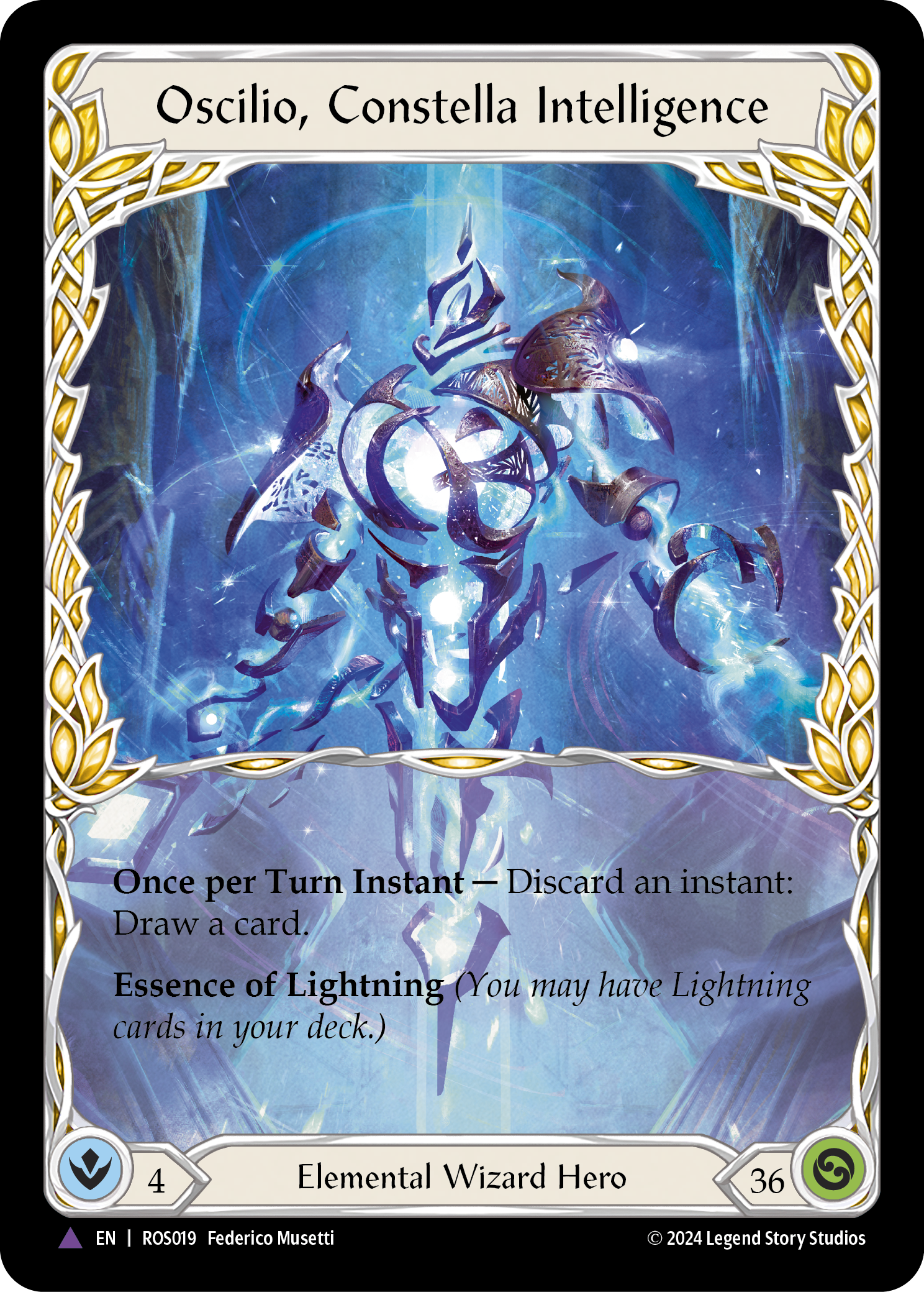 Oscilio, Constella Intelligence - Flesh and Blood TCG - MoxLand