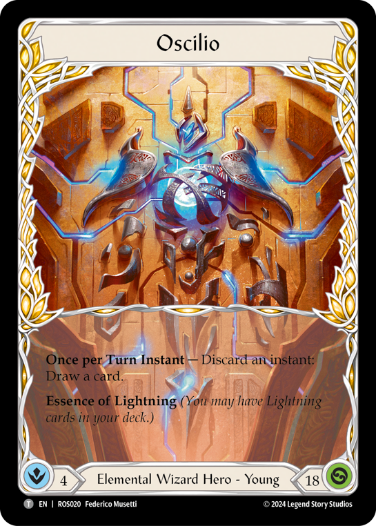 Oscilio - Flesh and Blood TCG - MoxLand