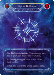 Sigil of Brilliance (Yellow) - Flesh and Blood TCG - MoxLand
