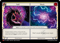 Null // Shock (Yellow) - Flesh and Blood TCG - MoxLand